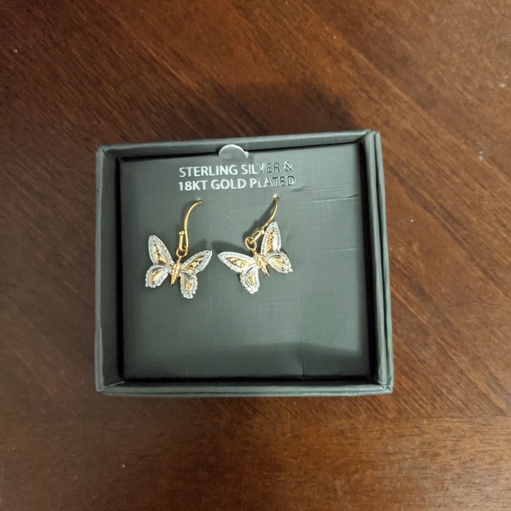 Butterfly earrings